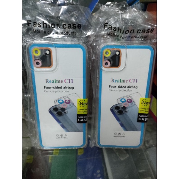 Softcase Realme C11 2020 Silikon Casing Case Bening Transparan Pelindung Pro Camera