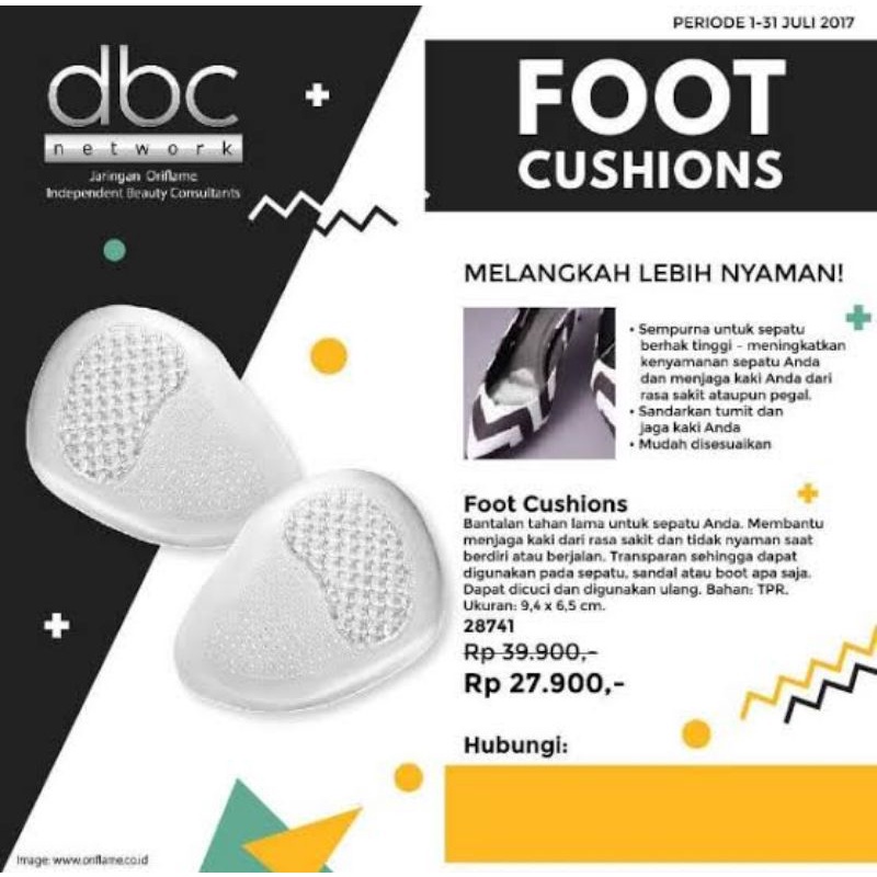 FOOT CUSHION HIGH HEELS BANTALAN SEPATU