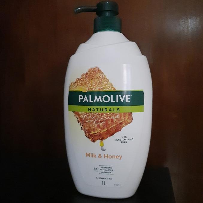 PROMO SERU [COD] Palmolive Shower Gel Milk & Honey 1 L sabun mandi cair 1 liter ORIGINAL 100%