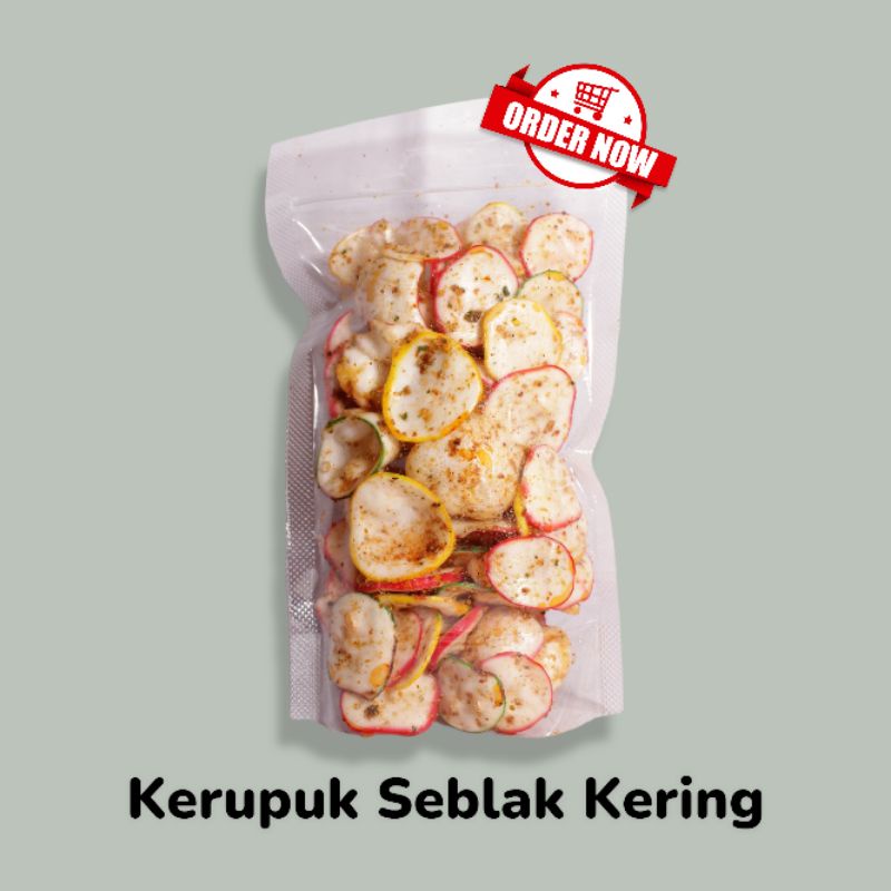

kerupuk seblak kering