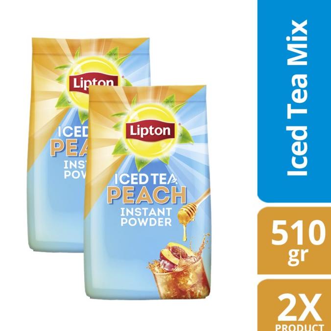 

Lipton Ice Tea Mix Peach 510gr Twin Pack