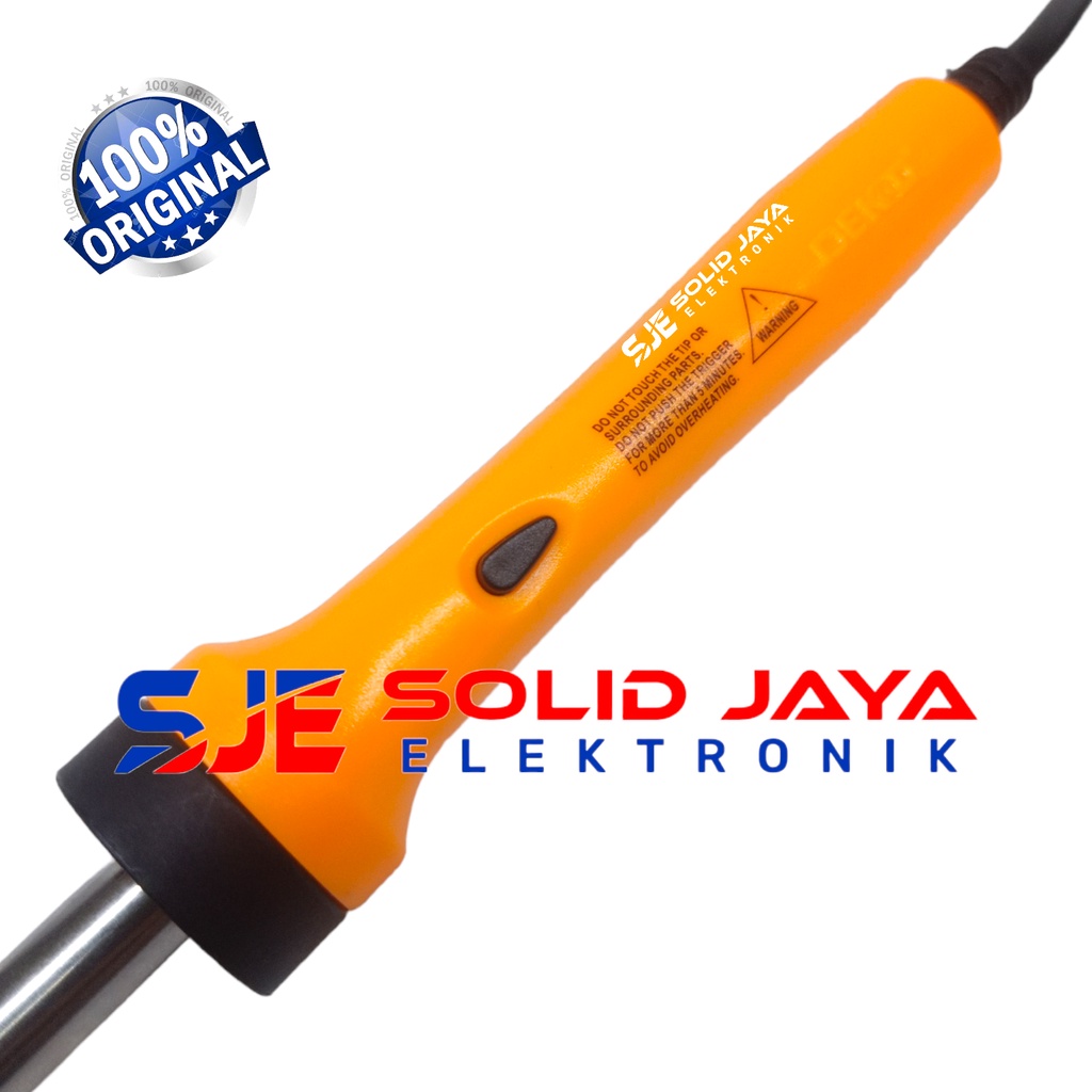 SOLDER DEKKO 93 25W - 80W DUAL QUICK HEAT SOLDERING DEKO 97 SWIT SWITCH PUSH BUTTON 80WATT 25 - 80 W WATT SOLDERING IRON PLUS TUTUP COVER DEKO93 DEKKO93 ASLI ORI ORIGINAL