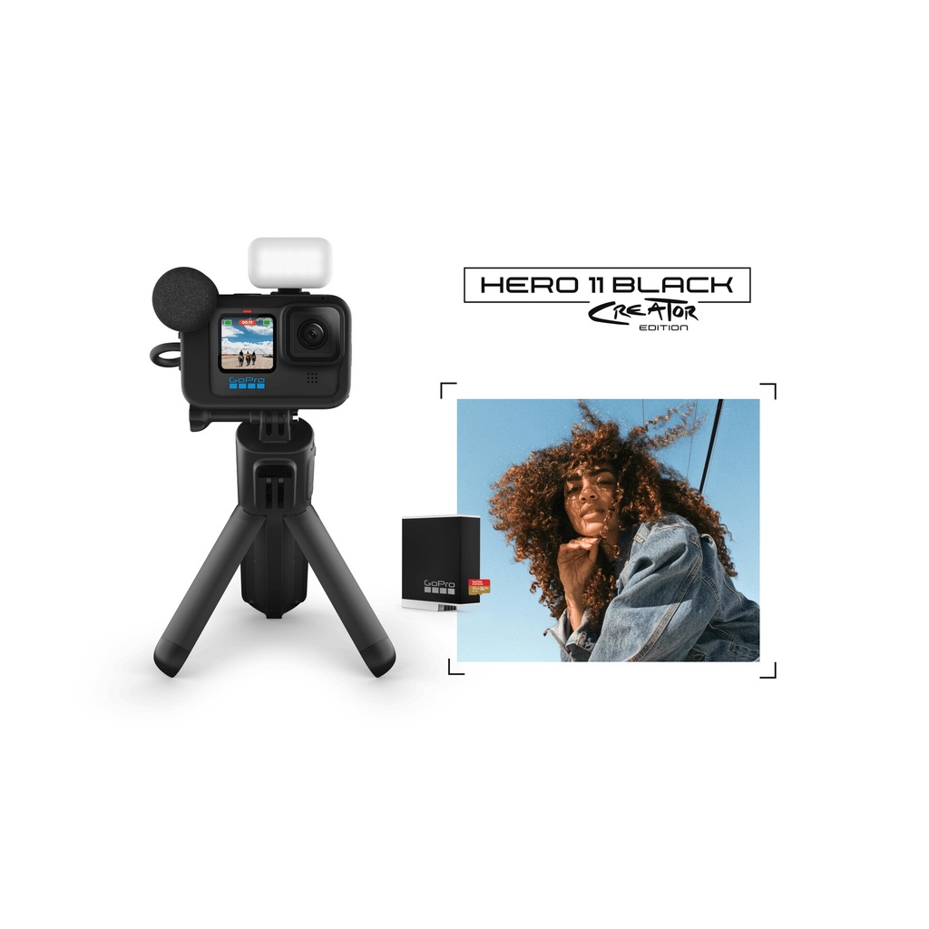 GoPro Hero 11 Black Creator Edition Go Pro Hero11 Action Camera Garansi RESMI
