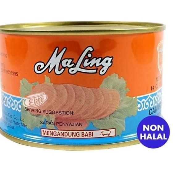 

Best MaLing Kaleng FYF 397gr/ Canned Pork Luncheon Meat Ham 397gr リ