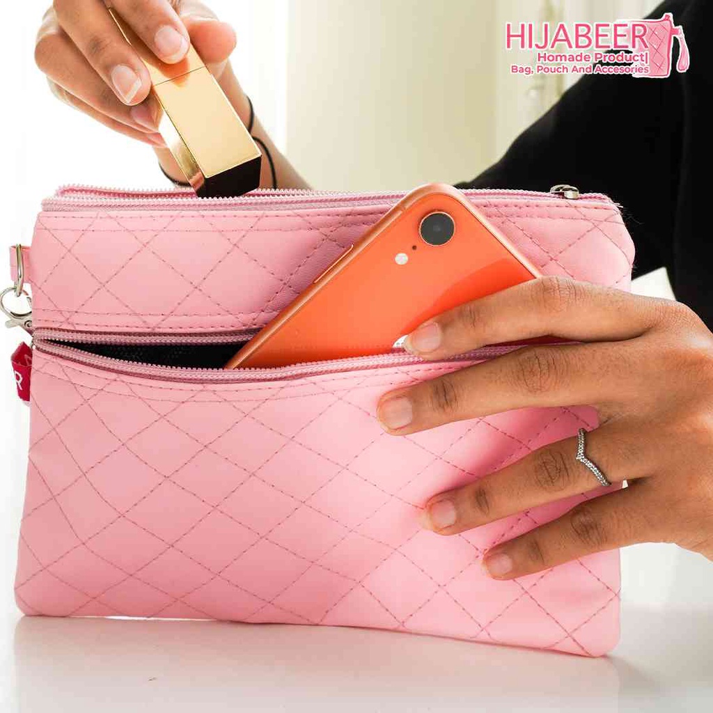 Dompet Bantal Double Resleting By Hijabeer