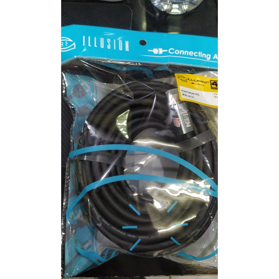 ILLUSION HDMI CABLE 2.0 4K UHD - 10 m