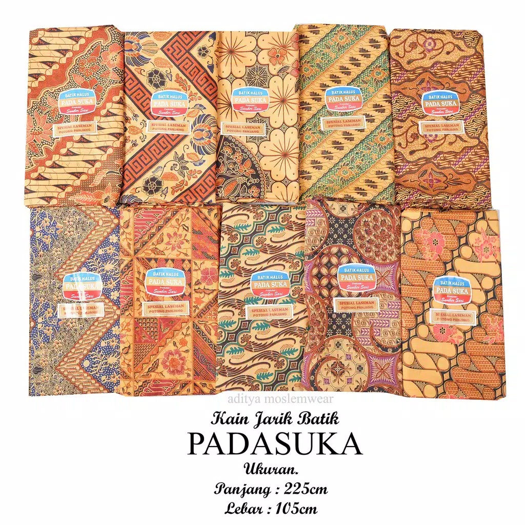 KAIN PANJANG PADASUKA KAIN KEBAT JARIK BATIK SAMPING PANJANG PADASUKA