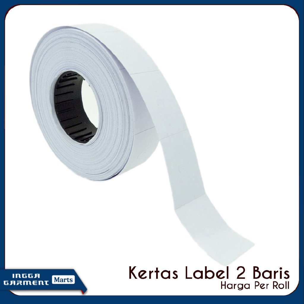 

ISI LABEL HARGA ALAT PRICE LABELLER REFILL REFIL 2 BARIS