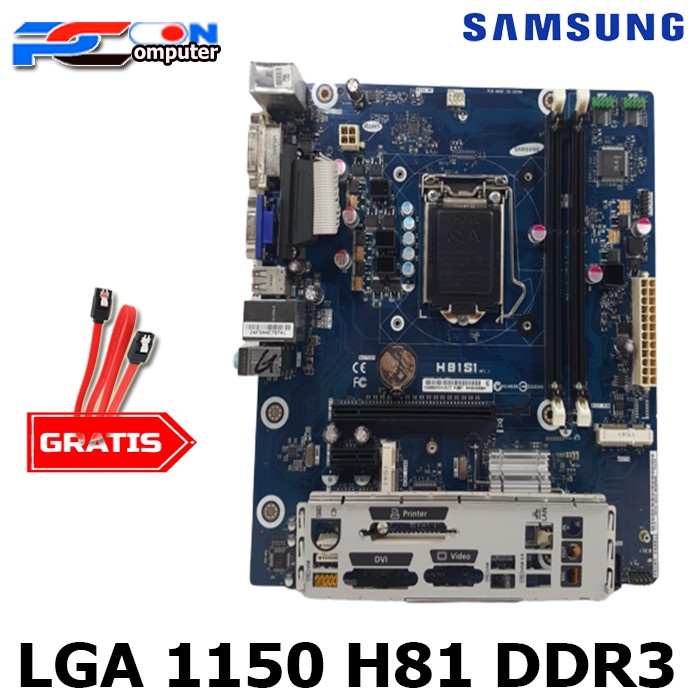 Motherboard Mainboard Mobo Intel LGA 1150 H81 OEM SAMSUNG Onboard