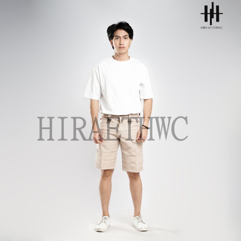 CELANA CARGO PENDEK CELANA PANTS LAPANGAN OUTDOOR PRIA WANITA WARNA CREAM HITAM ABU HIJAU TERLARIS