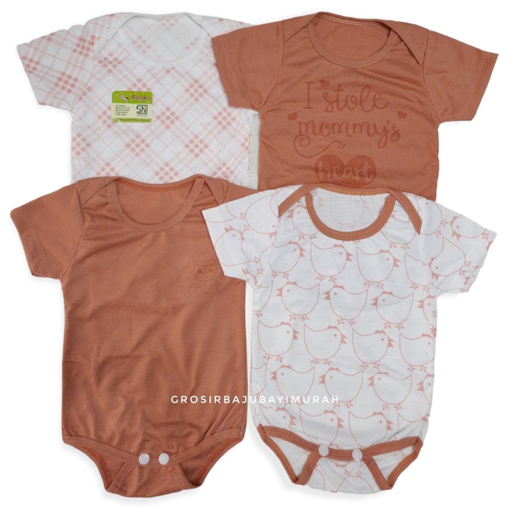 4 in 1  jumper bayi sweet heart (0-6 bulan)