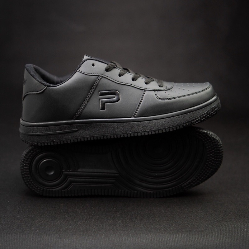 Paulmay - sneakers pria - black