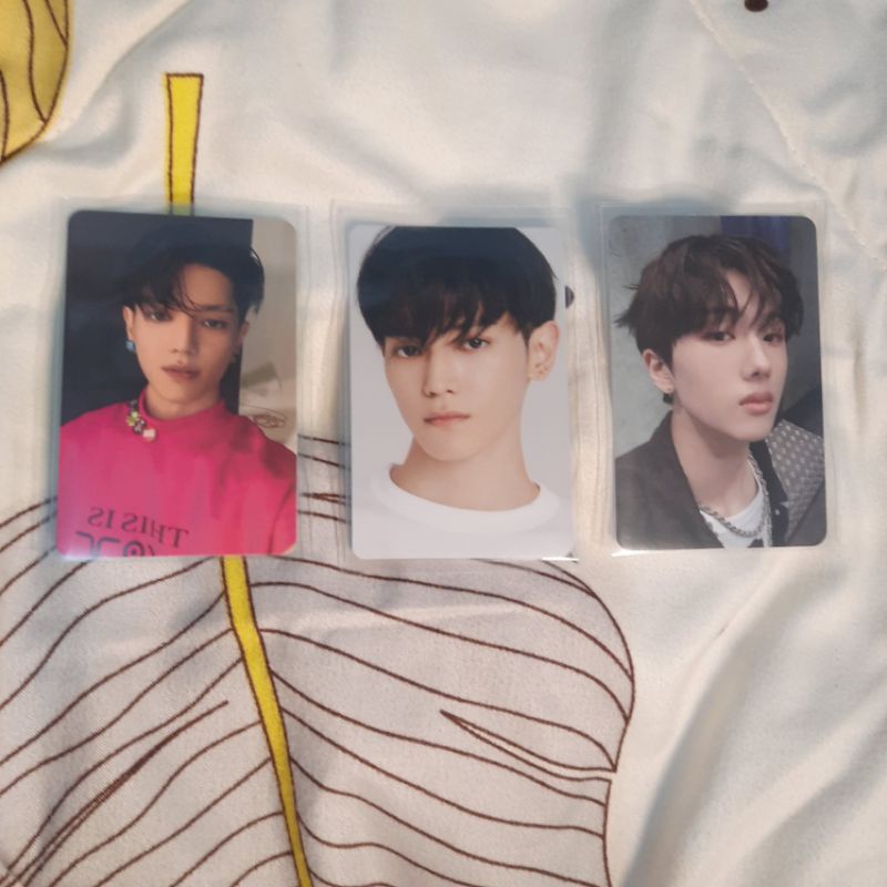 PHOTOCARD OFFICIAL NCT taeyong sticky, photopack konsep sg22, jisung jewel case universe