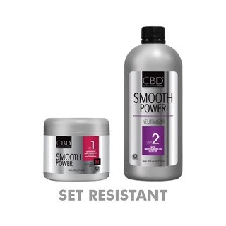 CBD SMOOTH POWER KERATIN PAKET PELURUS RAMBUT SMOOTHING CBD STEP1&2