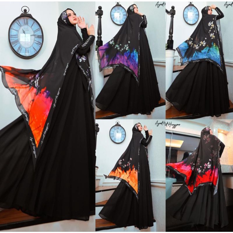 (LANGSUNG KIRIM) DRESS SYARI KARIN VOL 3 PREMIUM AGOEST HANGGONO