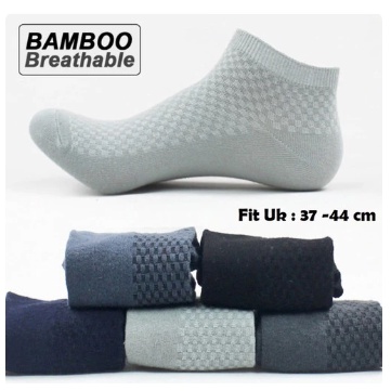 Kaos kaki KS26 Kaos Kaki Original Serat Bambu Arang Bamboo semata kaki