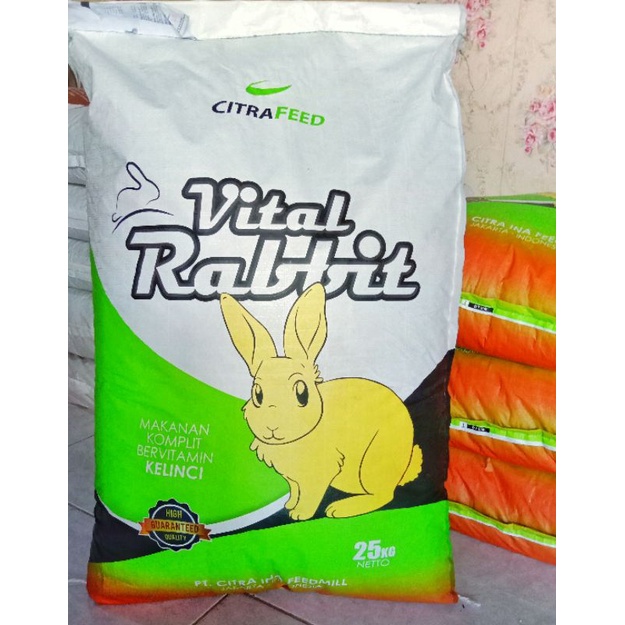 Pelet Kelinci / Pakan Kelinci / Pelet Pakan Kelinci / Pelet Kelinci Vital Rabbit / Pakan Kelinci Vit