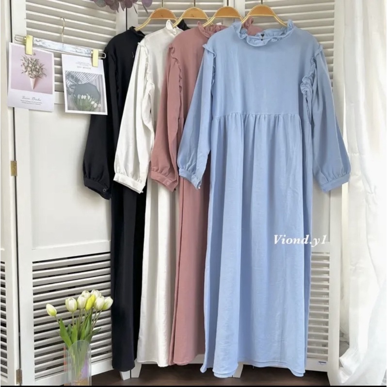 Longdress wanita maxi hijab long tunic good quality