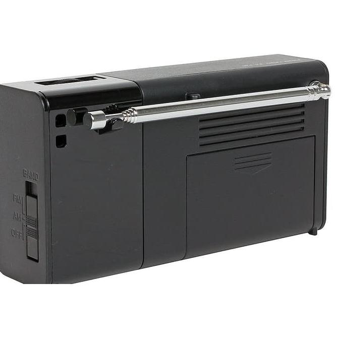 BEST PRICE ㅰ Radio Sony FM/AM ICF-P36 - Hitam Original ◈