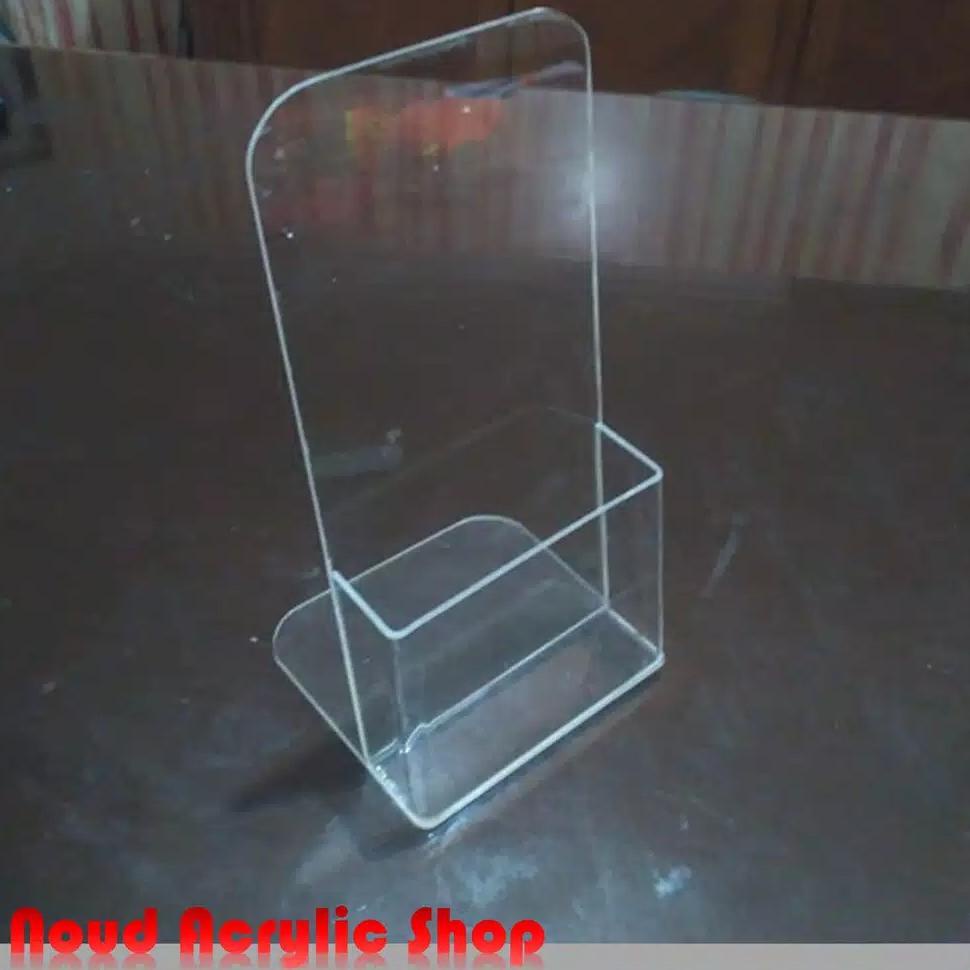 

↪ Tempat brosur akrilik Acrylic ukuran A6 ㅶ