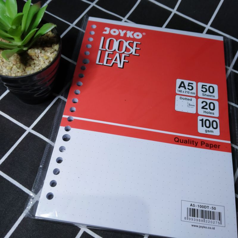 

isi binder | joyko | dotted/titik | isi 50