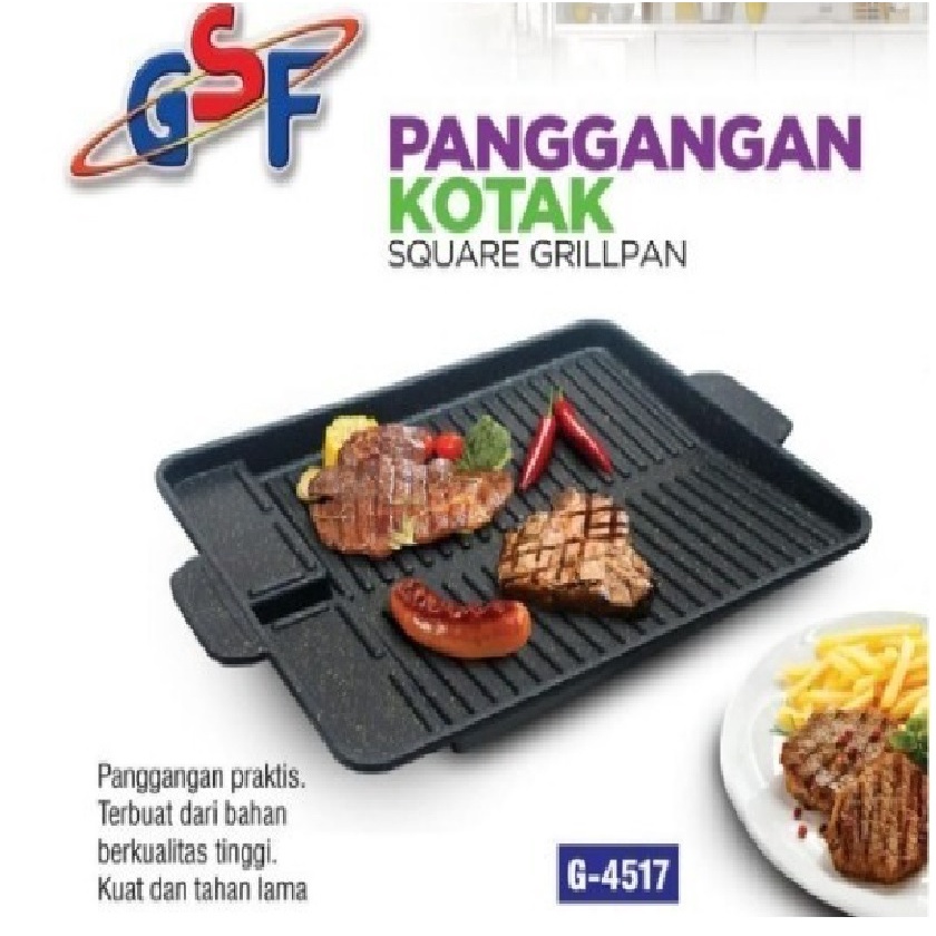 GSF Panggangan Kotak / BBQ / Grillpan