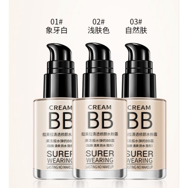 Lameila BB Cream Super Wearing Long Lasting DJ 1001 CREAM LAMEILA