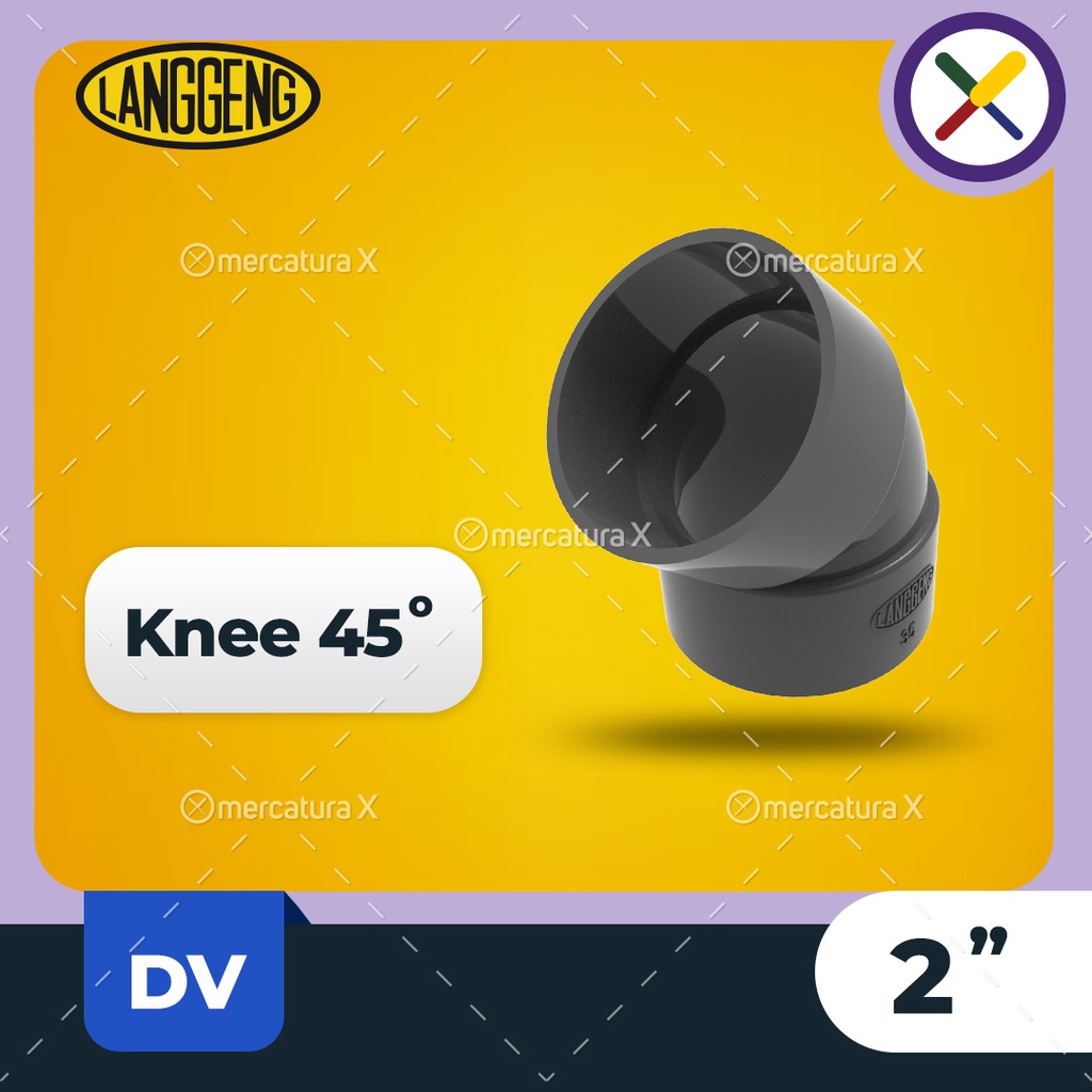Knee45 - DV 2" - Fitting PVC