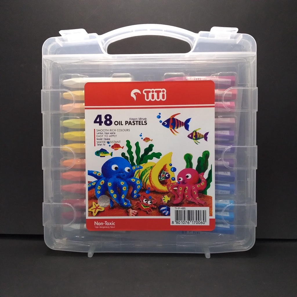 

CRAYON TITI OIL PASTELS 48 WARNA