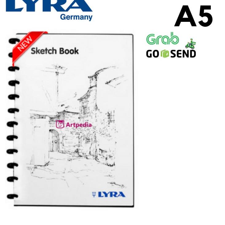 Diskon Ngetrends DISKON MURAH !! Lyra Sketch Book A5, A4, A3 (isi 30) Sketchbook Lyra / Lyra Sketchbook isi 30 Lembar
