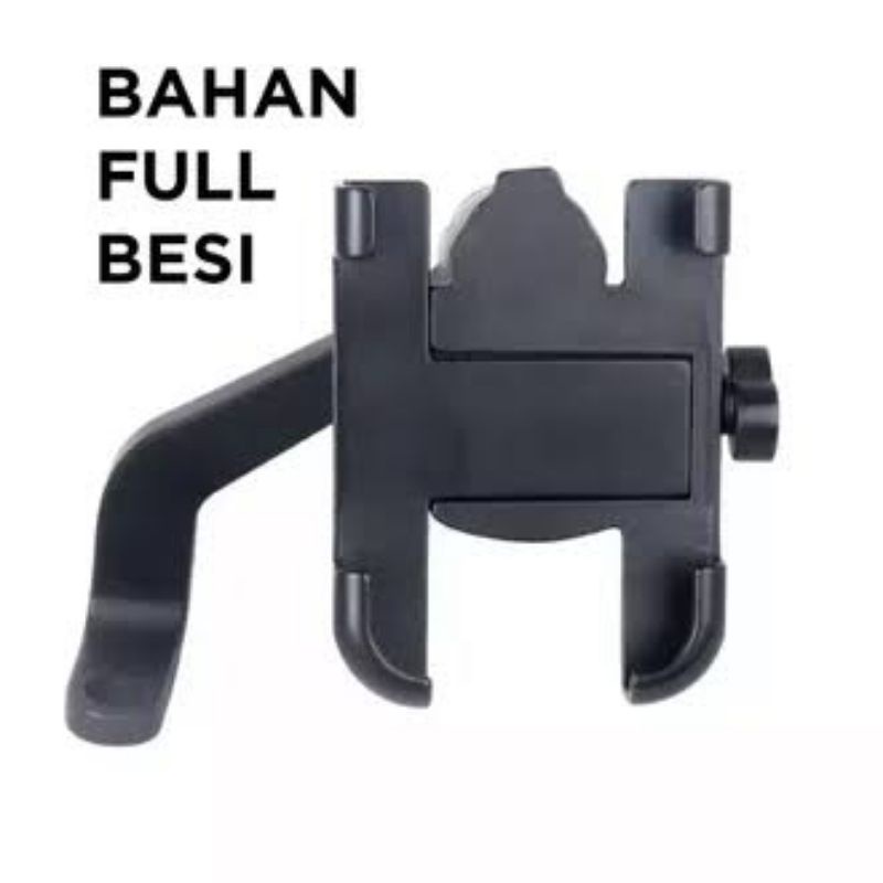 (OM) PHONE HOLDER BESI MOTOR HM20 / HOLDER HP SPION FULL BESI UNIVERSAL