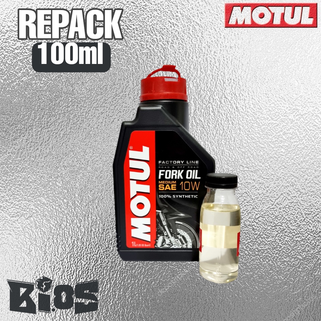 Motul Fork Oil 10W Oli shock motor Kemasan Repack 100ml Original 100%