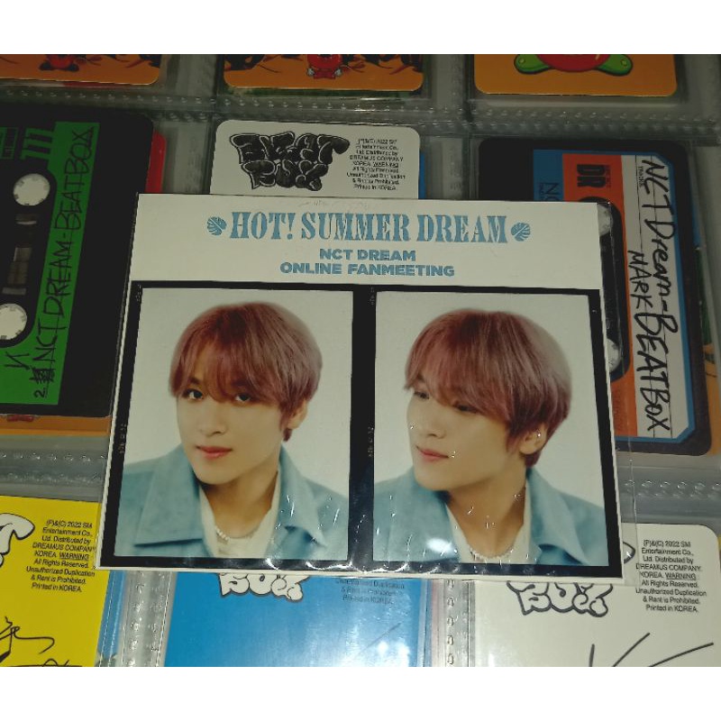 MD 2ND FILM SET NCT DREAM HOT SUMMER - HAECHAN