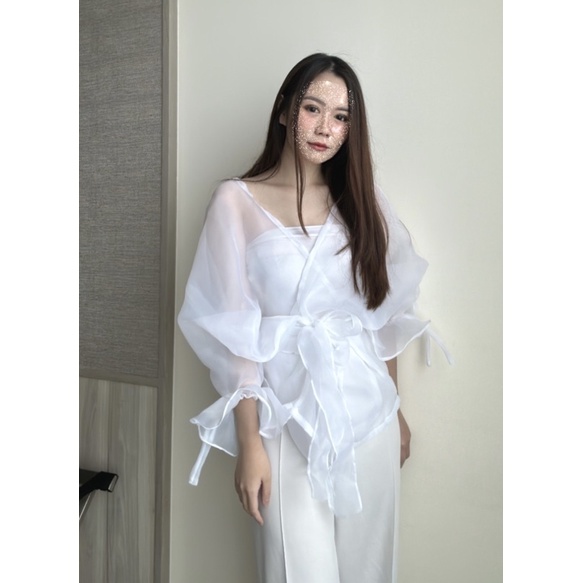 Vean top organza