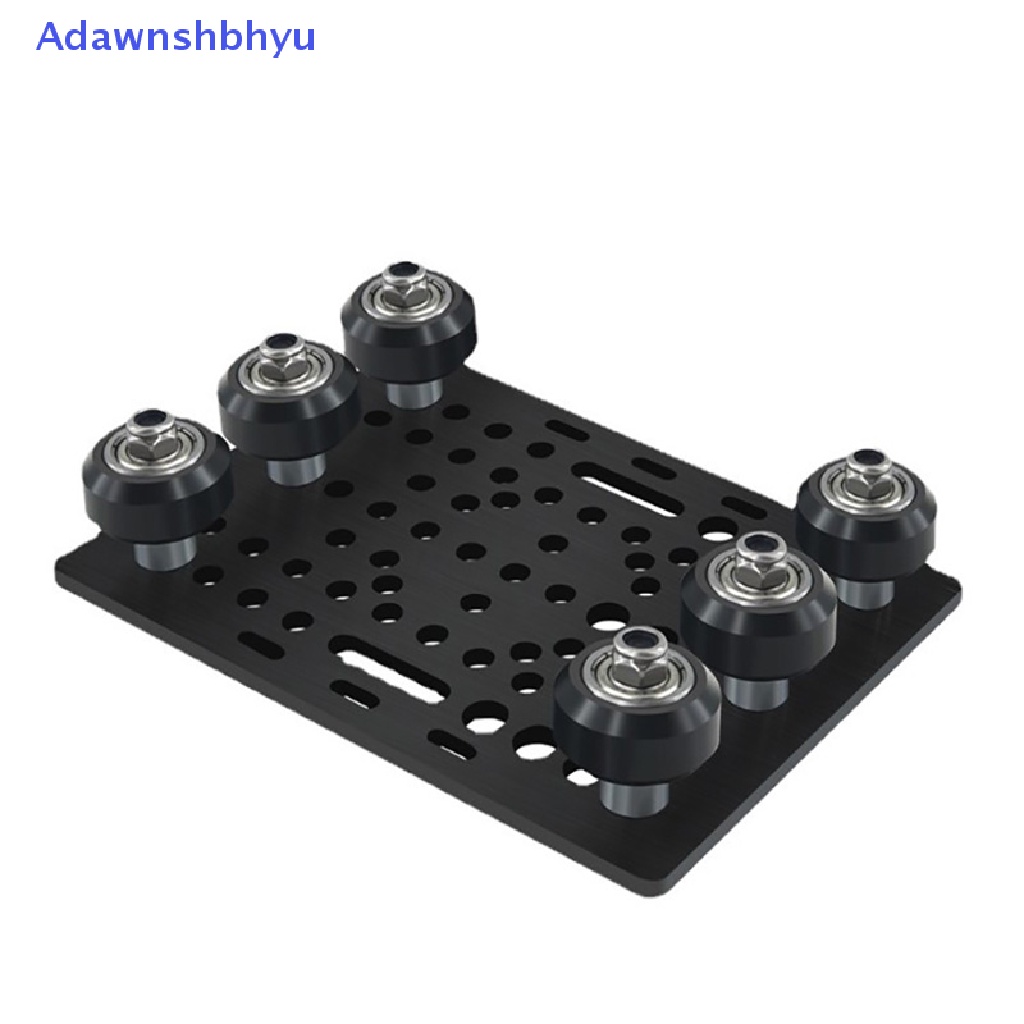 Adhyu V-Slot Gantry 20-80mm Plat Gantry Aluminium Untuk Part Printer 3D Hitam ID