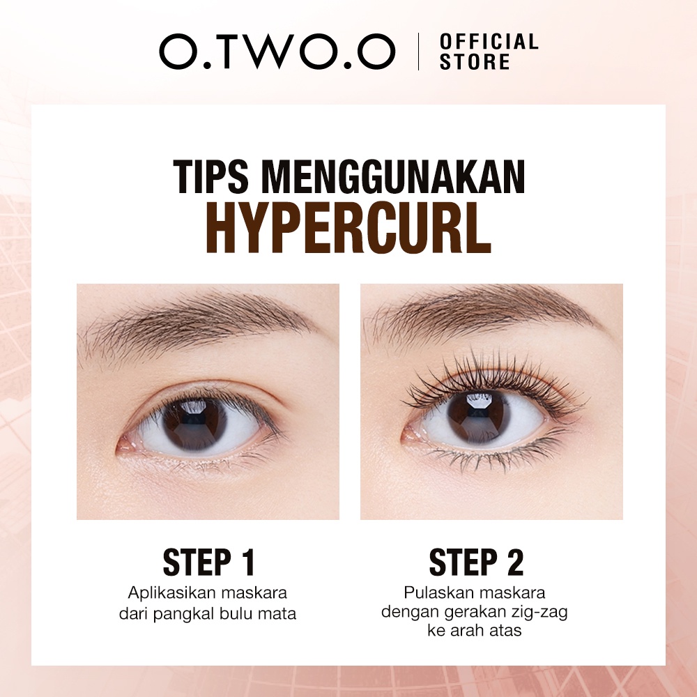 O.TWO.O Mascara Waterproof Long Lasting Volumizing Lengthen Eye Lash Makeup