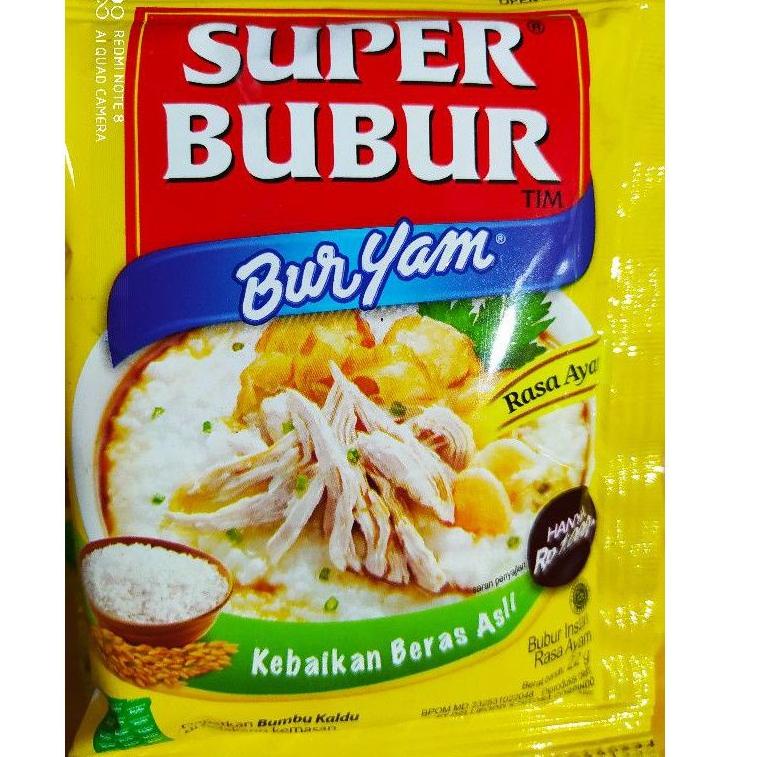 

[Z-3-W ㊚] Super Bubur Buryam Rcg 10 Pcs berat 22 Gr-pasti dikirim