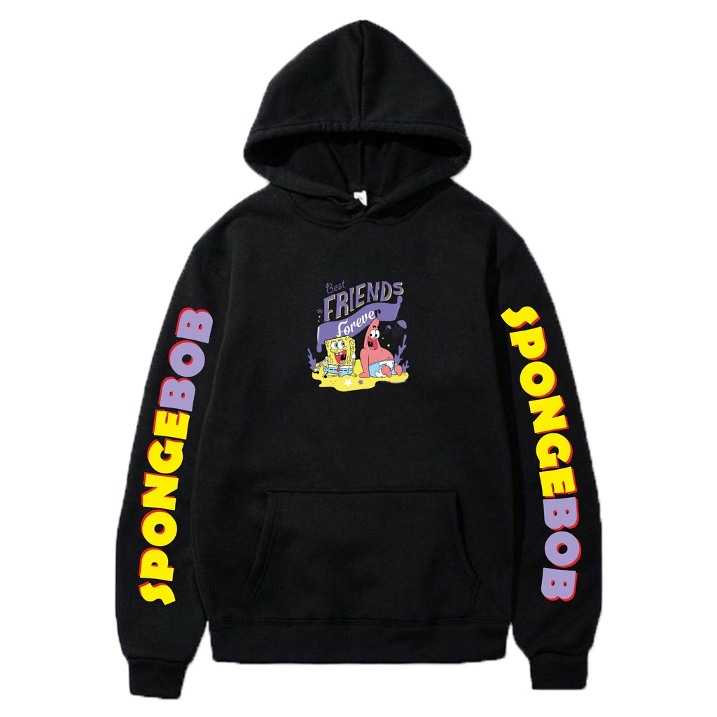 Sweater hoodie spongebob/sweater distro/pakaian pria dan wanita dewasa/sweater hoodie