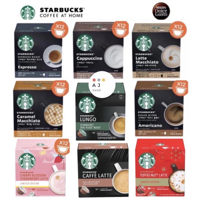 

Nescafe Dolce Gusto NDG Starbucks Coffee Capsule
