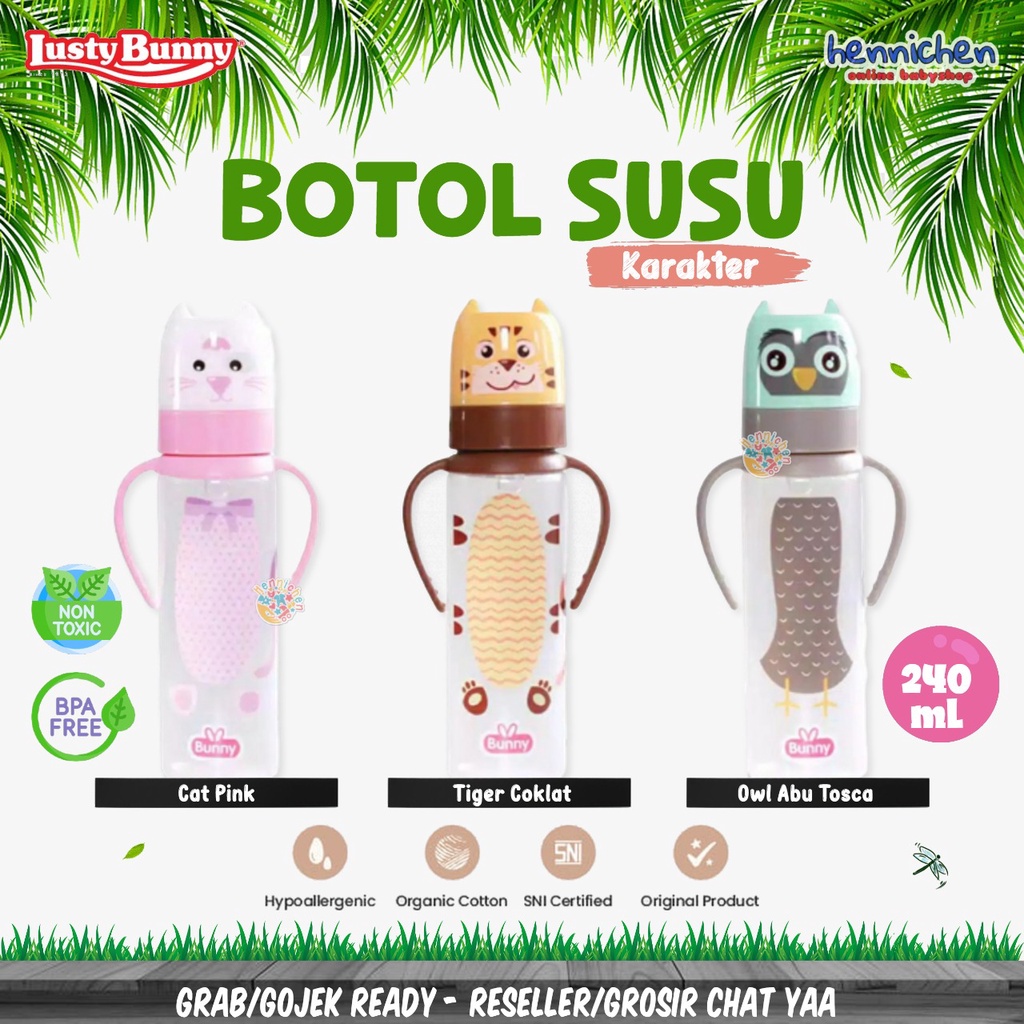 Lusty Bunny DB Botol Susu Karakter 240ml