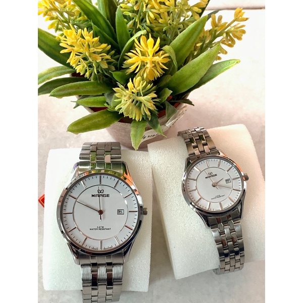 Jam Tangan Couple Mirage Original