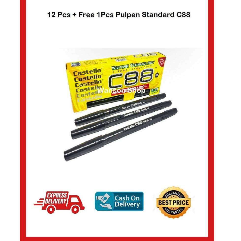 

➷ol Model Baru✺ PULPEN STANDARD CASTELLO /PEN STANDARD / PEN C88 79