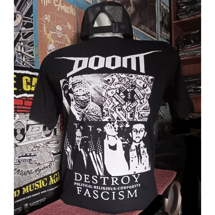 jual kaos punk DOOM