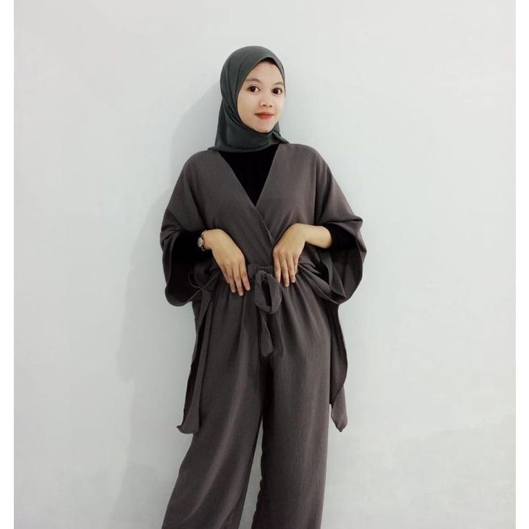 CARDIGAN OUTER CRINKLE AIRLOW