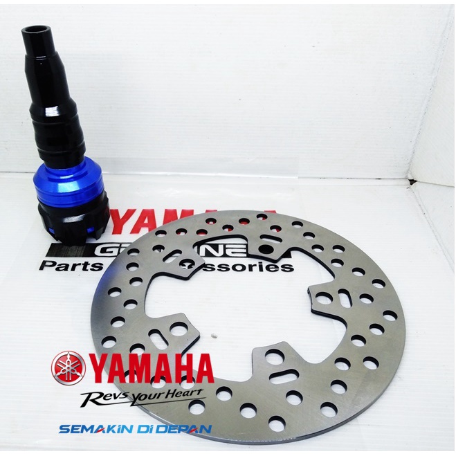 Piringan Cakram Belakang R15 + Jalu Knalpot Variasi / Jalu Pelindung Knalpot/ Frame Slider R15