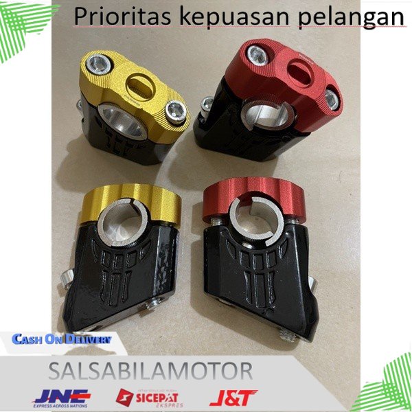 Raiser Stang Peninggi Stang Miring Motor Penambah Tinggi