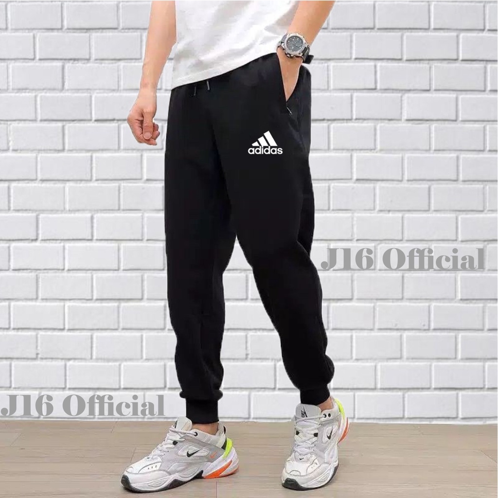 Celana Jogger PREMIUM Sweatpants Pria Wanita Training Panjang Olahraga Outdoor