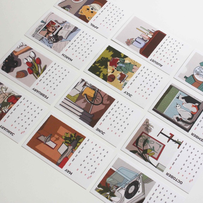 

✨NEW✨ - Kalender 2021 - sudut siku