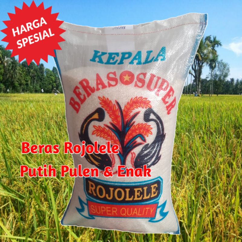 

BERAS SLYP SUPER ROJOLELE 5KG 10KG 20KG KUALITAS TERJAMIN