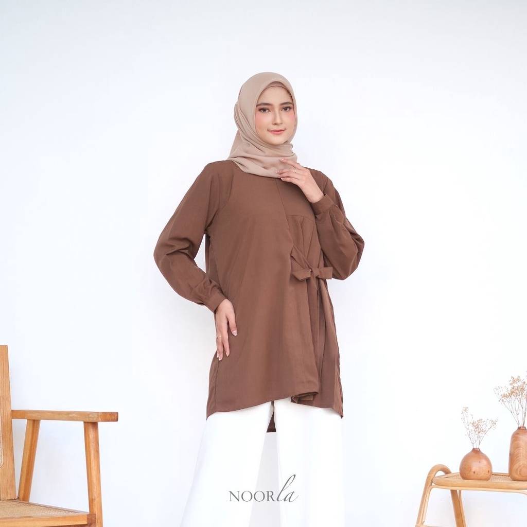 NOORLA - THARA BLOUSE SATU SET HIJAB / ATASAN / SHIRT